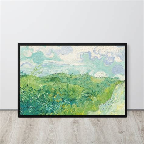 Vincent Van Gogh Green Wheat Fields Auvers 1890 Fine - Etsy