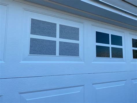 Garage Door Window Decals Garage Faux Window Decals Window | Etsy