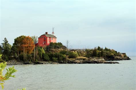 Marquette Harbor Lighthouse Marquette Michigan 8337 Stock Photo - Image of superior, lighthouse ...