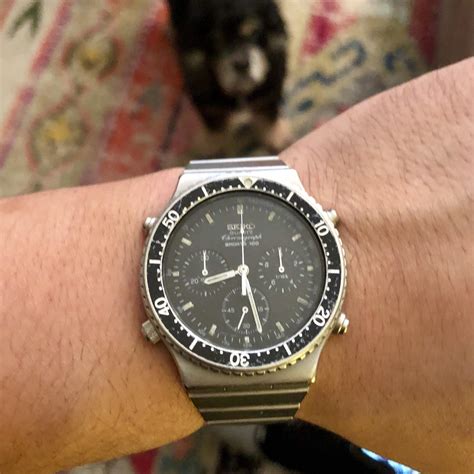 [WTS] Vintage Seiko 7a28 Quartz Chronograph, from June 1983 : r ...