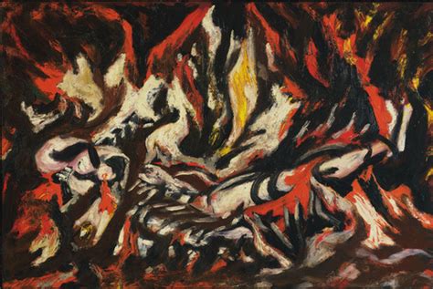 The Flame, 1938 - Jackson Pollock - WikiArt.org