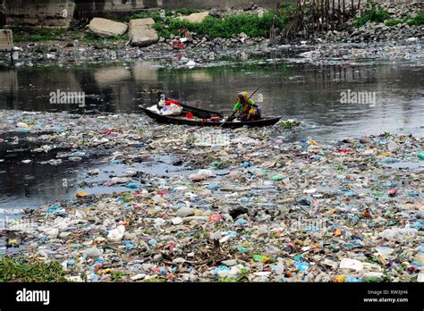 Plastic Pollution Chart Dhaka