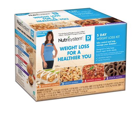 Nutrisystem 5 Day Weight Loss Diabetic Kit Breakfast Lunch Dinner Cookies Cake | eBay