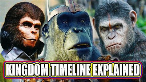 Kingdom of The Planet of The Apes Timeline Explained - YouTube