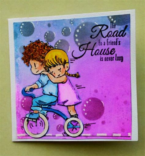Dreamerland crafts 3 Friends, Stamp Crafts, Drawing People, Card Making, Crafty, Book Cover ...