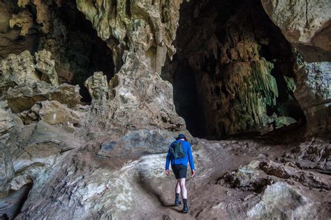 Mountain Penguin – Exploring caves in Railay Beach, Krabi, Thailand