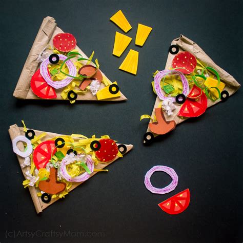 Shruti Bhat Blogs Pretend Play Food - Paper Pizza Craft For Kids | BlogAdda