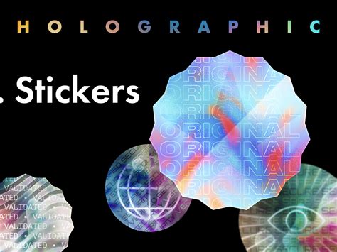 Download Free Holographic Stickers