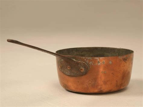 Antique French Copper Pots and Pans For Sale at 1stdibs