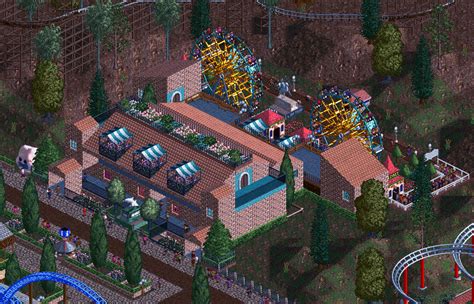 Roller coaster tycoon, Roller coaster, Theme park