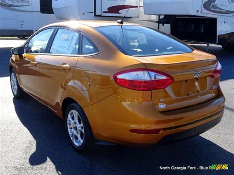 2016 Electric Spice Metallic Ford Fiesta SE Sedan #110056933 Photo #3 | GTCarLot.com - Car Color ...