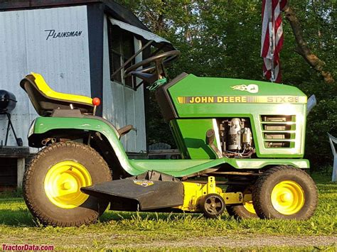 TractorData.com John Deere STX38 Yellow Deck tractor photos information