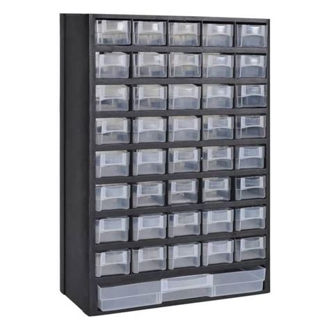 VidaXL Armoire à outils avec 41 tiroirs Plastique - Cdiscount Maison