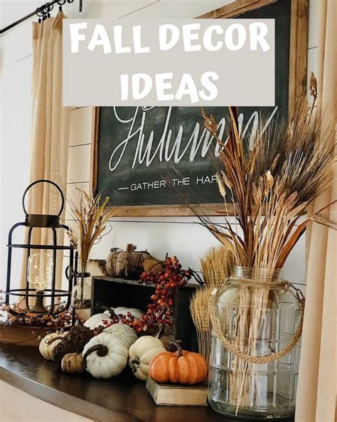 Beautiful Autumn Decorations Ideas For Indoors - CHARLIES WANDERINGS