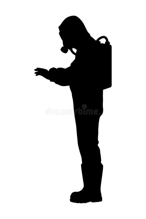 Scientist in Lab Silhouette Vector Stock Vector - Illustration of black, microbiology: 197289377