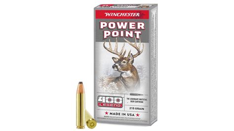 New: Winchester 400 Legend Straight-Walled Cartridge | An NRA Shooting ...