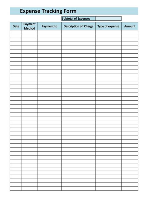 8 Best Images of Printable Expense Log - Daily Spending Log Printable, Printable Expense Log ...