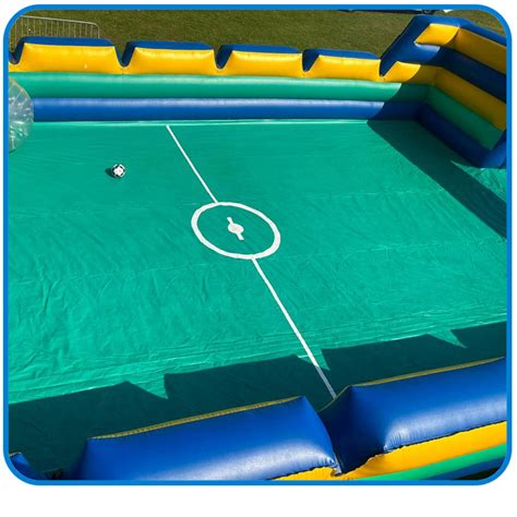 Inflatable Football Field - Carsons Castles - Bouncy Castle Hire Birmingham