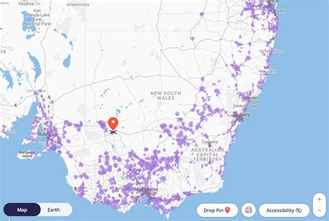 Nbn Fixed Wireless Map - Map With Cities