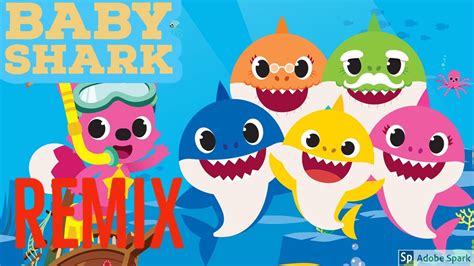 baby shark remix shuffele dance! - YouTube