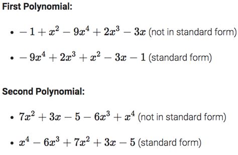 Adding and Subtracting Polynomials | ChiliMath