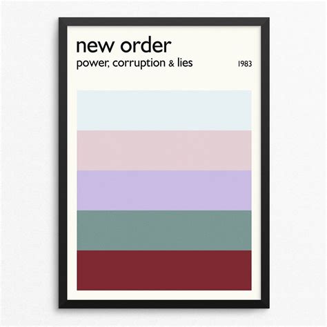 POWER, CORRUPTION & LIES Retro Art Print | Autumn Stone Design | Retro ...