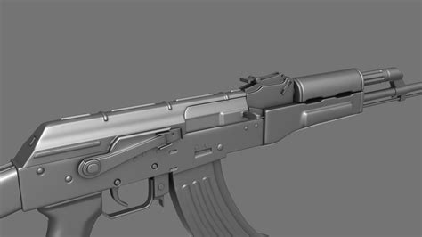 AKM hard surface practice — polycount