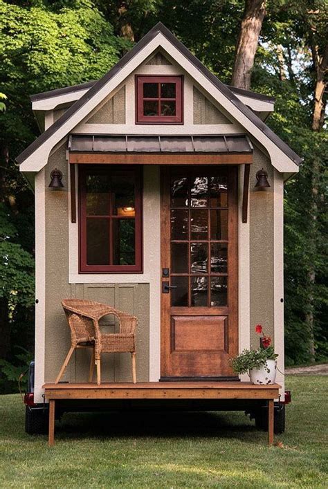 Pin by Kris Kronberg on Porch'in It~Come on Over ! | Tiny house exterior, Timbercraft tiny homes ...