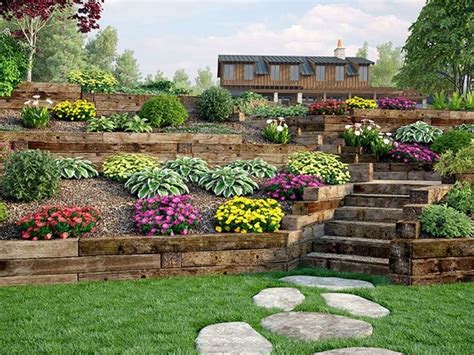 Pin by Subs on Landscape - Hillside | Sloped backyard landscaping ...