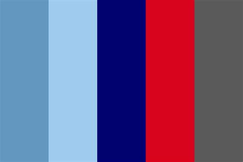 red blue Color Palette