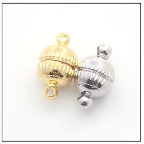 Round Strong Magnetic Jewelry Clasps - Magnets By HSMAG