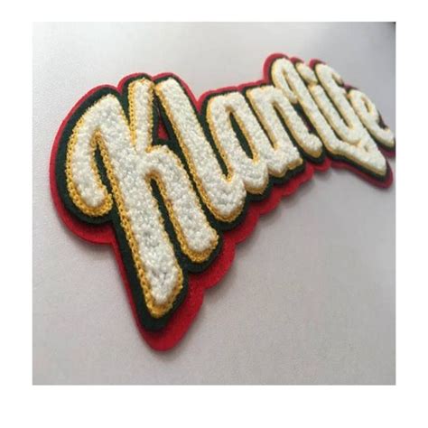 Chenille Letter Patches,colorful Chenille Patches, Varsity Letters ...