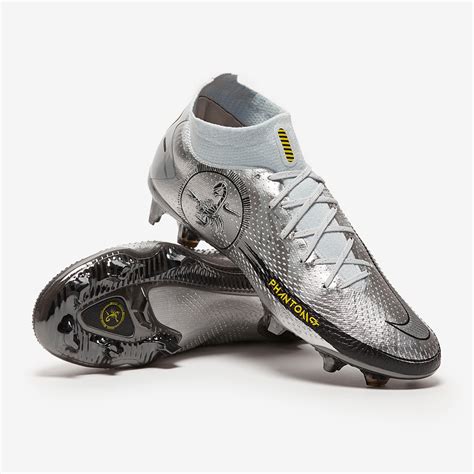 Nike Phantom GT Elite DF FG - Pure Platinum/Metallic Silver/Black - Firm Ground - Mens Boots ...