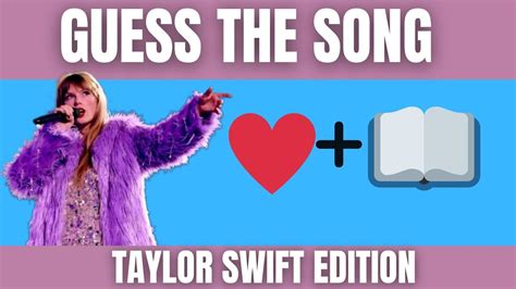 Guess the Taylor Swift Song by Emoji - YouTube
