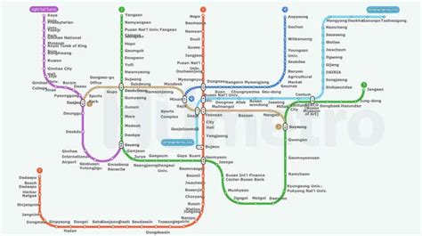 Busan Metro Map | Trip Guide