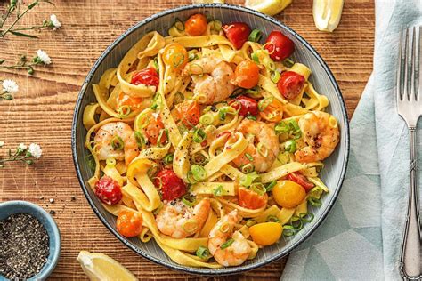 Cremige Crevetten-Tagliatelle Rezept | HelloFresh | Recipe | Tagliatelle recipe, Hello fresh ...