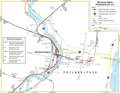 30th Street Station Overview • Mapsof.net