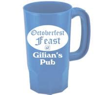 - 32 oz Custom Personalized Plastic Beer Mug Cups - - PromosOnline.com