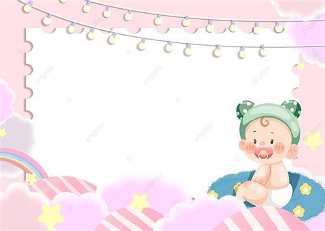 Pink Cute Baby Baptism Background in 2021 | Baby baptism, Cute babies ...