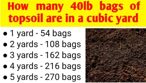 How Much Does A Cubic Yard Of Garden Soil Weigh When - vrogue.co