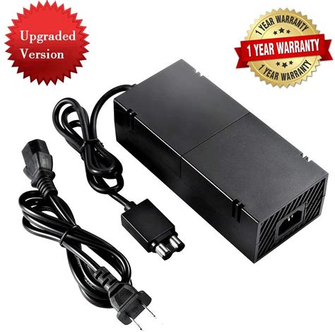 Xbox One Power Supply Brick,[QUIET VERSION] AC Adapter Replacement ...