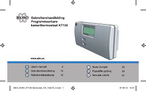 Manual Elro KT100 Thermostat