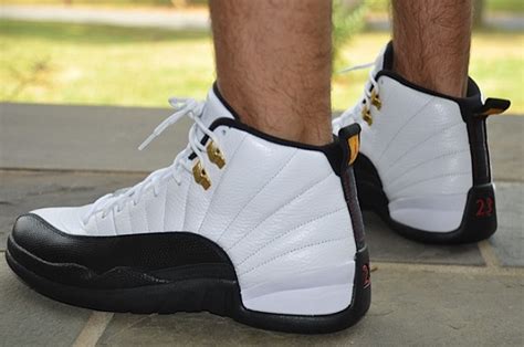 Air Jordan XII (12) Retro "Taxi" : On-Feet Images- SneakerFiles