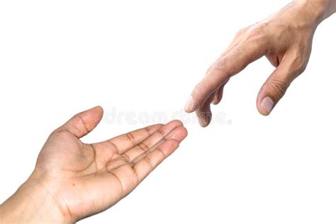 Helping hand symbol. stock photo. Image of helping, reach - 60918260