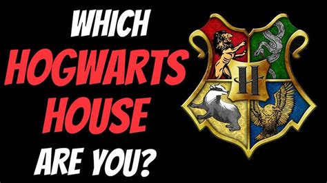 which hogwarts house are you?