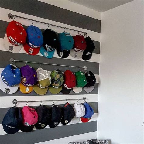 Baseball Cap Rack Hat Holder Organizer Storage Modern Caps Hangers 注目のブランド