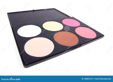 Neutral eyeshadows palette stock image. Image of multicolor - 16082729