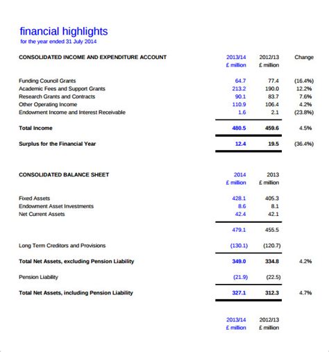 Statement of Account Templates | 12+ Free Docs, Xlsx & PDF Formats ...