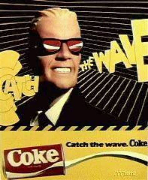 Coke...Max Headroom... | Max headroom, Advertising campaign, Max