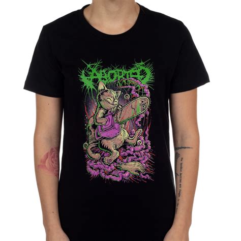 Aborted "Catborted" Girls T-shirt - Aborted